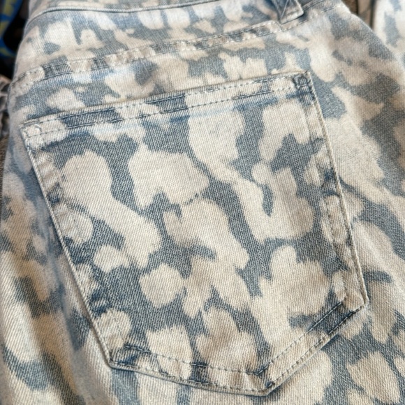 Current Elliott Womens High Waist Stiletto Leopard Ankle Skinny Jeans - Picture 14 of 15